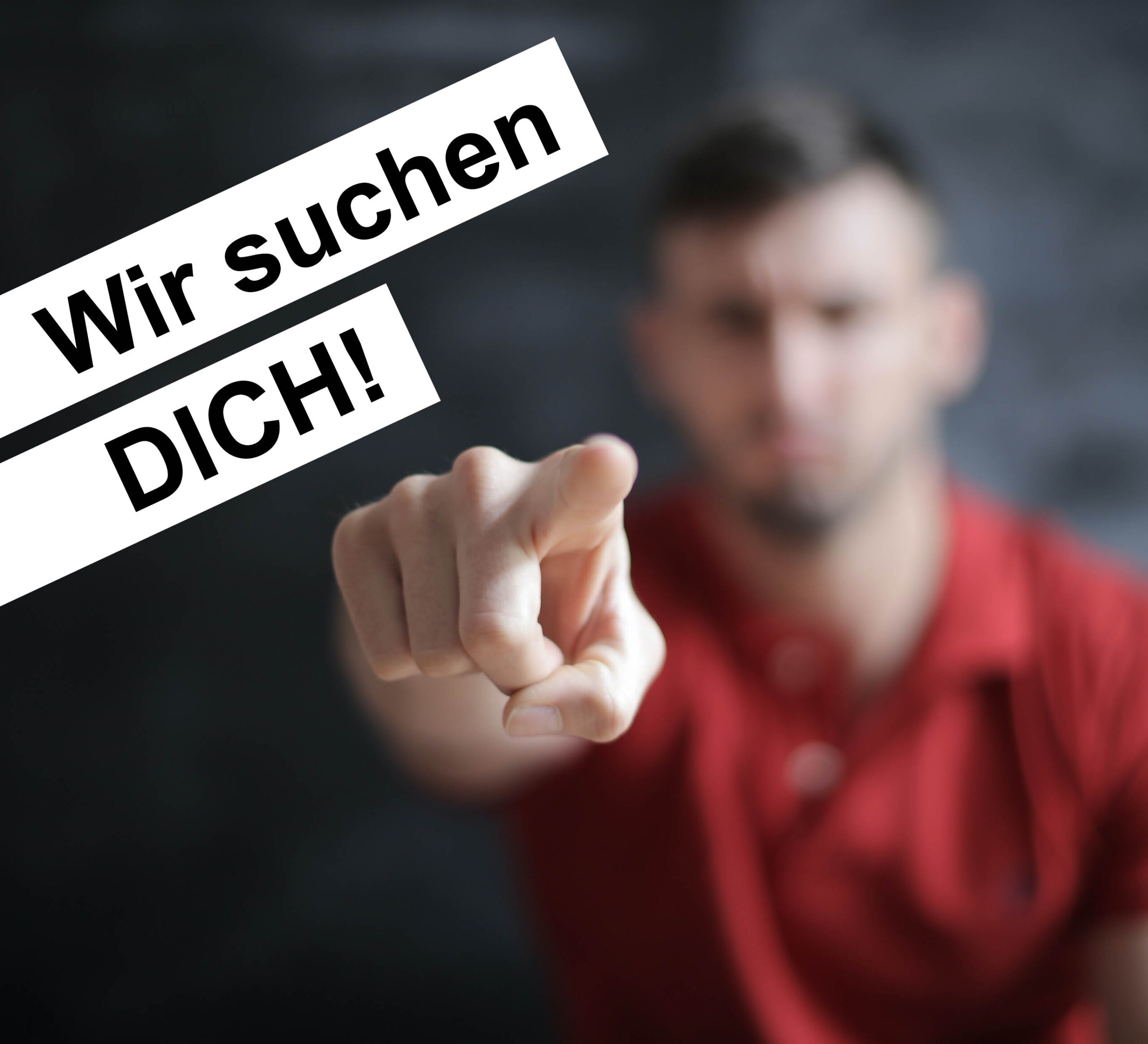 WIR SUCHEN DICH!